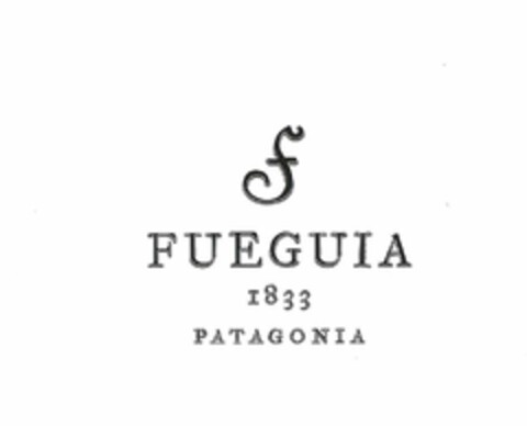 F FUEGUIA 1833 PATAGONIA Logo (USPTO, 30.06.2017)