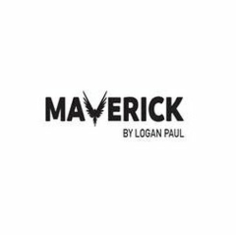 MAVERICK BY LOGAN PAUL Logo (USPTO, 07/11/2017)