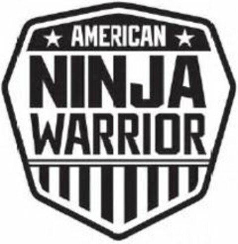 AMERICAN NINJA WARRIOR Logo (USPTO, 07/18/2017)