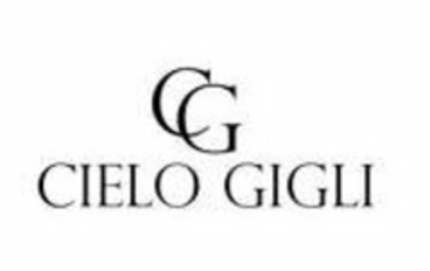 CG CIELO GIGLI Logo (USPTO, 21.07.2017)