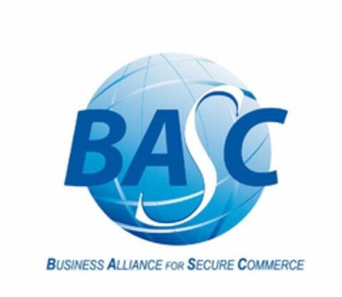 BASC BUSINESS ALLIANCE FOR SECURE COMMERCE Logo (USPTO, 07.08.2017)