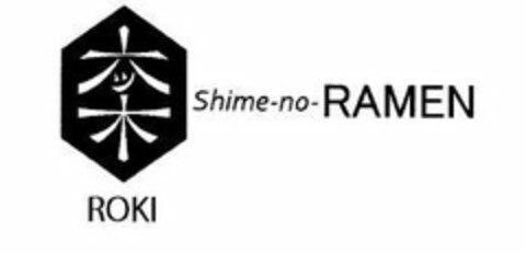 SHIME-NO-RAMEN ROKI Logo (USPTO, 03.04.2018)