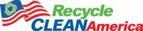 RECYCLE CLEAN AMERICA Logo (USPTO, 21.06.2018)
