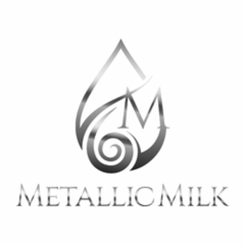 M METALLIC MILK Logo (USPTO, 09.10.2018)