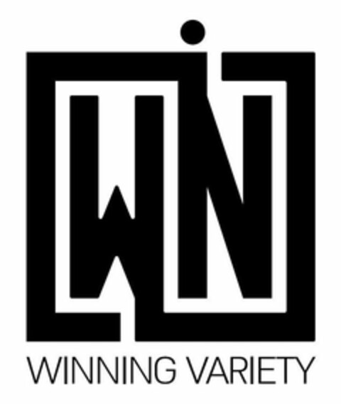 WIN WINNING VARIETY Logo (USPTO, 04/14/2019)
