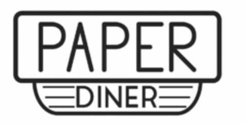 PAPER DINER Logo (USPTO, 06.08.2019)