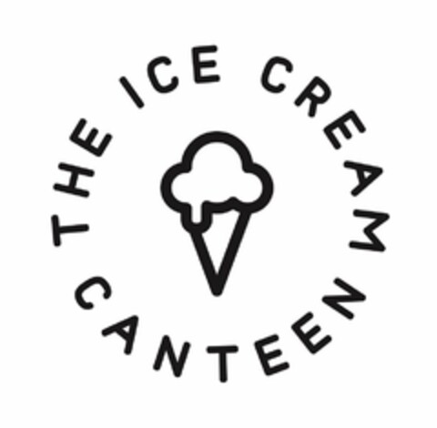 THE ICE CREAM CANTEEN Logo (USPTO, 12/26/2019)