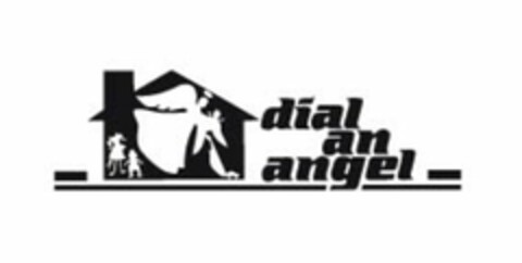 DIAL AN ANGEL Logo (USPTO, 10.07.2009)