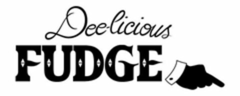 DEE-LICIOUS FUDGE Logo (USPTO, 04.11.2009)