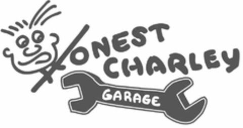 HONEST CHARLEY GARAGE Logo (USPTO, 28.06.2010)