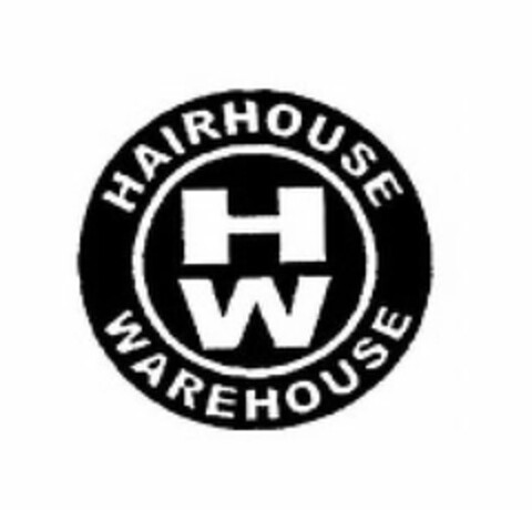 HW HAIRHOUSE WAREHOUSE Logo (USPTO, 02.09.2010)