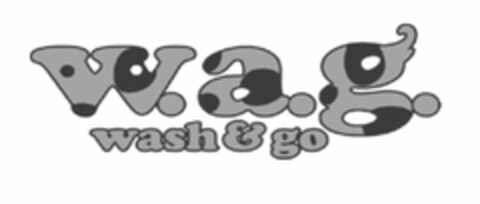 W.A.G. WASH & GO Logo (USPTO, 20.09.2010)