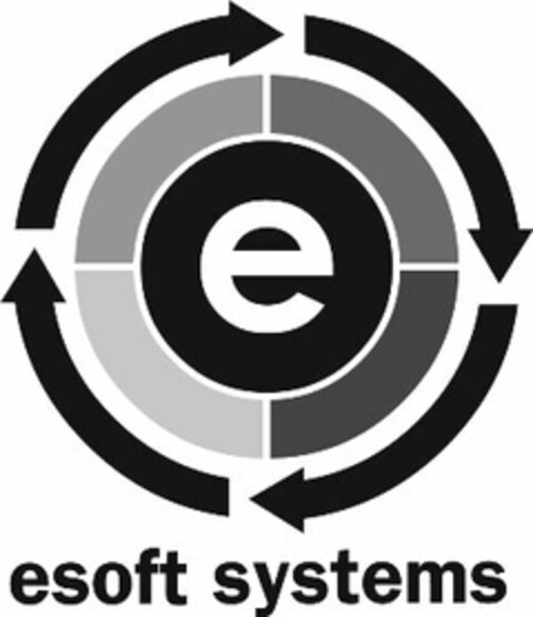 E ESOFT SYSTEMS Logo (USPTO, 12.10.2010)