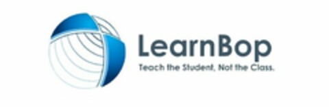 LEARNBOP TEACHING THE STUDENT, NOT THE CLASS. Logo (USPTO, 25.02.2011)