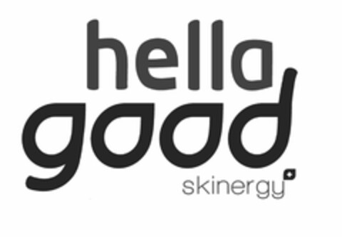 HELLA GOOD SKINERGY Logo (USPTO, 21.06.2011)