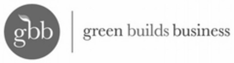 GBB GREEN BUILDS BUSINESS Logo (USPTO, 27.12.2011)