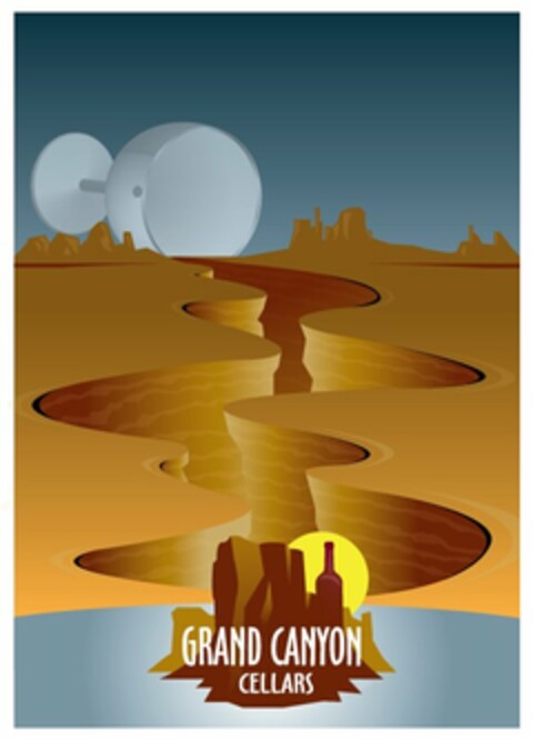 GRAND CANYON CELLARS Logo (USPTO, 04.01.2012)