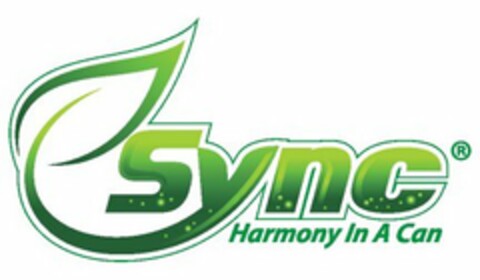SYNC HARMONY IN A CAN Logo (USPTO, 29.04.2012)