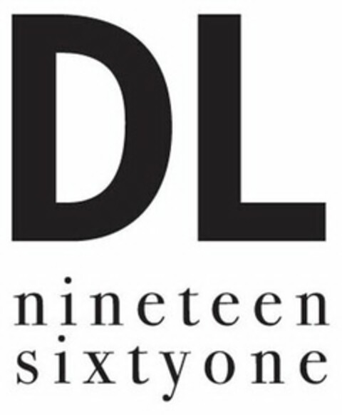 DL NINETEEN SIXTYONE Logo (USPTO, 05/30/2012)