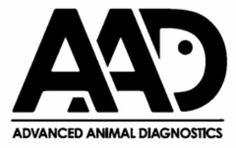 AAD ADVANCED ANIMAL DIAGNOSTICS Logo (USPTO, 24.08.2012)