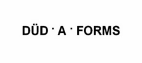 DÜD · A · FORMS Logo (USPTO, 18.03.2013)