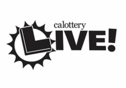 CALOTTERY LIVE! Logo (USPTO, 14.05.2013)