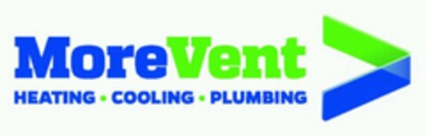 MOREVENT HEATING COOLING PLUMBING Logo (USPTO, 30.10.2013)