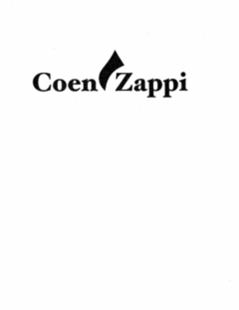 COEN ZAPPI Logo (USPTO, 18.06.2014)