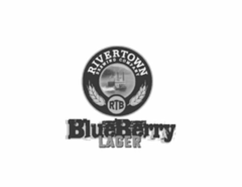 RIVERTOWN BREWING COMPANY RTB BLUEBERRY LAGER Logo (USPTO, 19.06.2014)