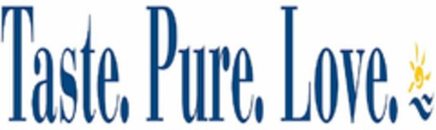 TASTE. PURE. LOVE. Logo (USPTO, 06.03.2015)