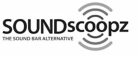 SOUNDSCOOPZ THE SOUND BAR ALTERNATIVE Logo (USPTO, 05/20/2015)