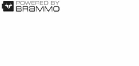 POWERED BY BRAMMO Logo (USPTO, 03.08.2015)