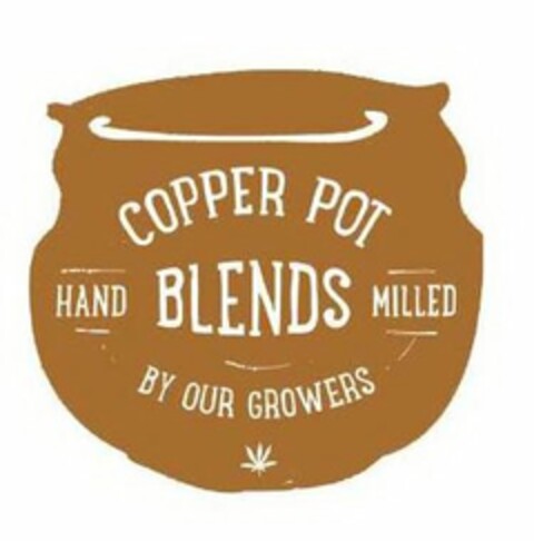 COPPER POT BLEND HAND MILLED BY OUR GROWERS Logo (USPTO, 13.09.2015)