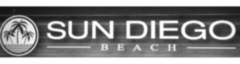 SUN DIEGO BEACH Logo (USPTO, 07.04.2016)