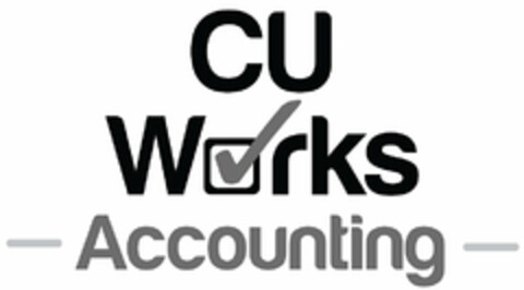 CU WORKS ACCOUNTING Logo (USPTO, 19.09.2016)