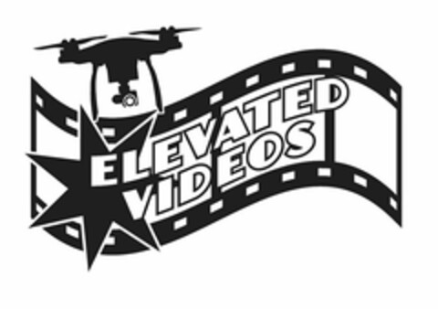 ELEVATED VIDEOS Logo (USPTO, 05/11/2017)