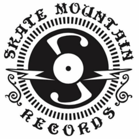 S SKATE MOUNTAIN RECORDS Logo (USPTO, 29.08.2017)