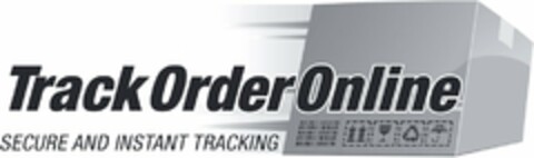 TRACK ORDER ONLINE SECURE AND INSTANT TRACKING Logo (USPTO, 09.10.2017)