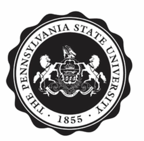 THE PENNSYLVANIA STATE UNIVERSITY 1855 VIRTUE LIBERTY AND INDEPENDENCE Logo (USPTO, 13.10.2017)