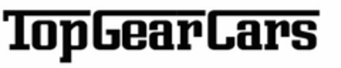 TOP GEAR CARS Logo (USPTO, 27.10.2017)