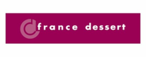 CD FRANCE DESSERT Logo (USPTO, 07.06.2018)