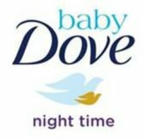 BABY DOVE NIGHT TIME Logo (USPTO, 31.07.2018)