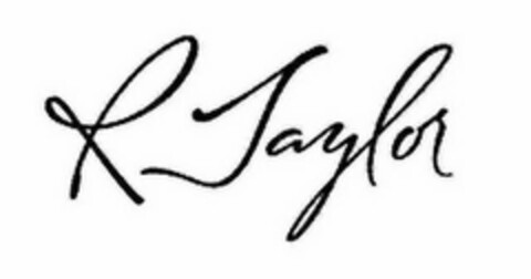 R TAYLOR Logo (USPTO, 13.09.2018)