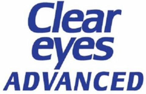 CLEAR EYES ADVANCED Logo (USPTO, 10/29/2018)