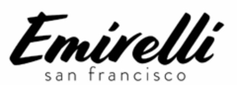 EMIRELLI SAN FRANCISCO Logo (USPTO, 13.11.2018)