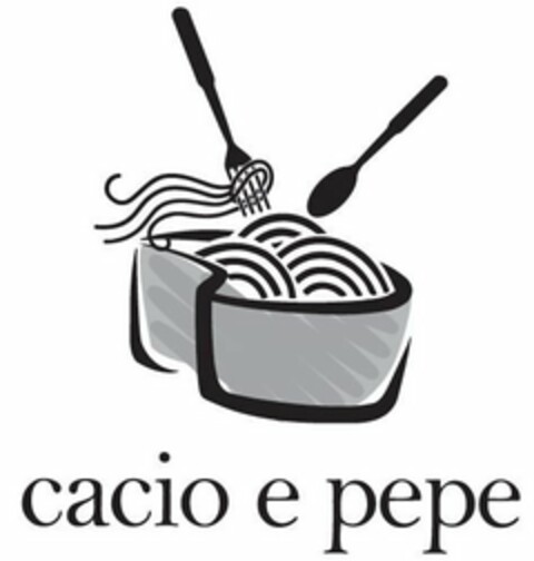 CACIO E PEPE Logo (USPTO, 14.02.2019)