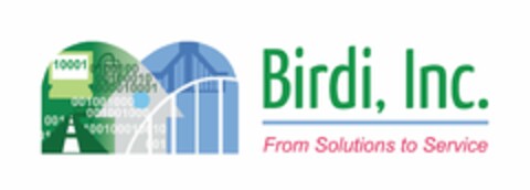 01 BIRDI, INC. FROM SOLUTIONS TO SERVICE Logo (USPTO, 08.05.2019)