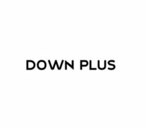 DOWN PLUS Logo (USPTO, 08/02/2019)