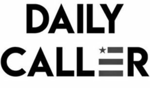 DAILY CALLER Logo (USPTO, 02.10.2019)