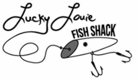 LUCKY LOUIE FISH SHACK Logo (USPTO, 06.12.2019)